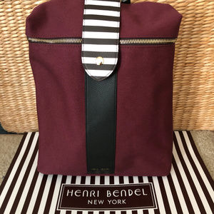 Henri Bendel Limited Edition Canvas Backpack